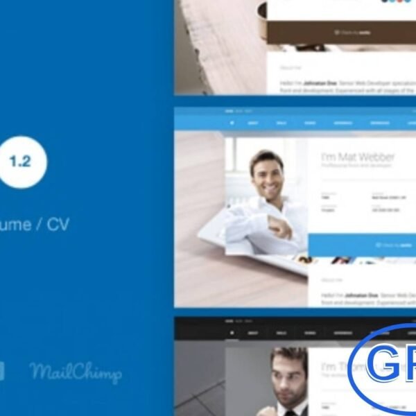 I am Mat – Personal Resume / CV vCard WordPress Theme I am Mat is a modern and powerful Personal Resume WordPress theme built on the Bootstrap 3 framework with a sleek Material Design style. Perfect for creating a professional online CV, vCard, or personal portfolio, this theme offers unlimited customization options, multiple layouts, and color variations.