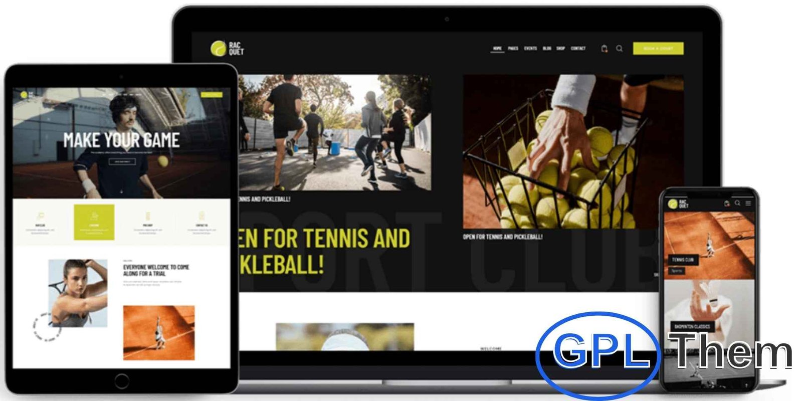 Racquet – Tennis, Badminton & Squash WordPress Theme Racquet – Tennis, Badminton & Squash WordPress Theme Racquet is a modern and stylish WordPress theme designed for tennis clubs, badminton centers, squash courts, personal trainers, and sports schools. Perfect for sports enthusiasts, it also works for sports magazines, tennis shops, sports blogs, and online sports stores.