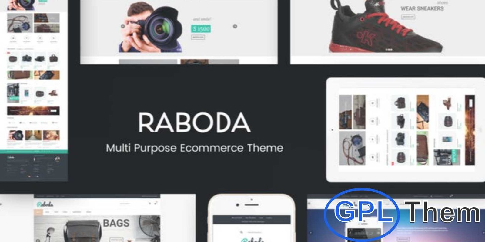 Raboda – eCommerce Responsive WordPress Theme Raboda – Responsive eCommerce WordPress Theme Raboda is a fully responsive WordPress theme designed for eCommerce stores, ideal for fashion, electronics, and retail shops. It comes with multiple homepage layouts for maximum customization and flexibility.