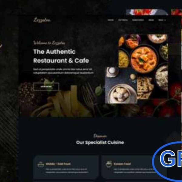 Lezzatos – Restaurant & Cafe Elementor Template Kit Lezzatos is a modern Elementor Template Kit designed for restaurants, cafes, catering services, fast food outlets, and food delivery businesses. Featuring a clean, elegant, and fully responsive design, it allows you to showcase menus, services, and promotions effectively.