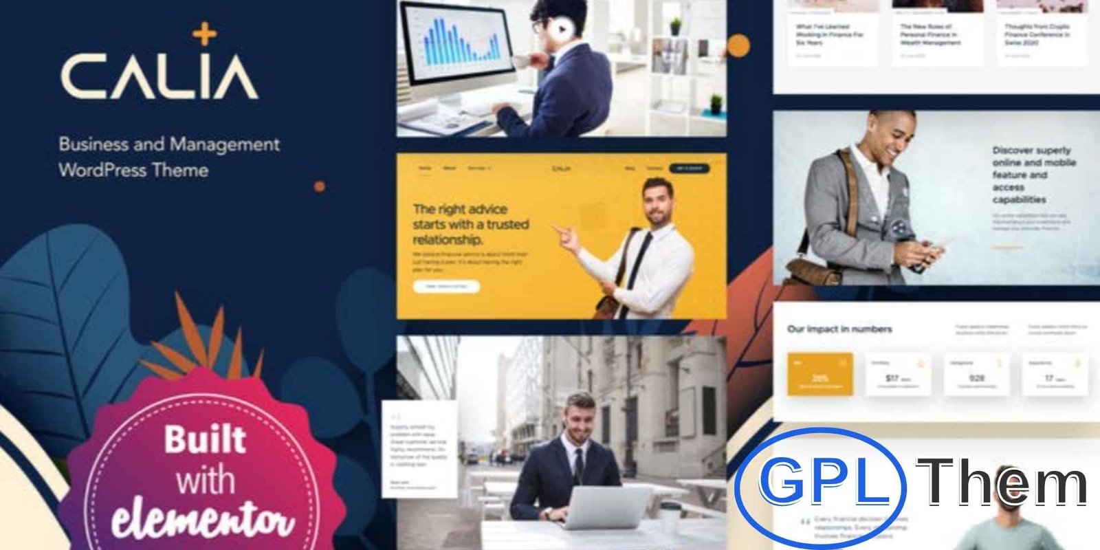 Calia – Business and Management WordPress Theme Calia – Business and Management WordPress Theme