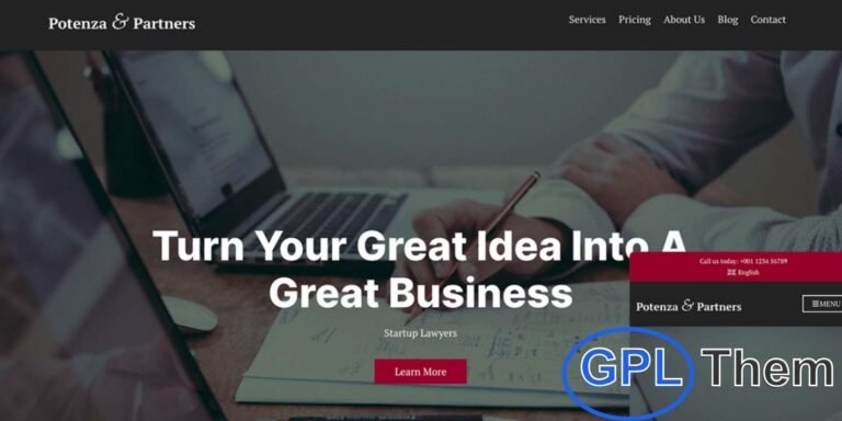 CSSIgniter – Potenza WordPress Theme