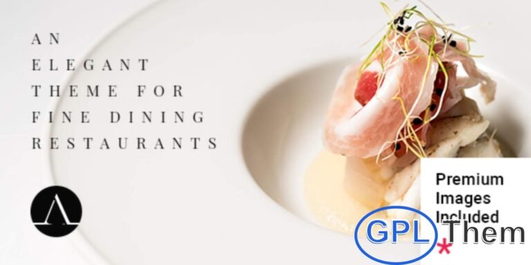 Attika – Elegant Restaurant WordPress Theme