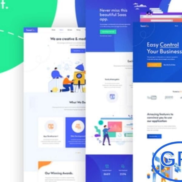 SassCo – App Landing & Startup Elementor Template Kit SassCo is a modern Elementor Template Kit designed for app landing pages, startups, and SaaS businesses. Featuring clean, professional, and fully responsive layouts, SassCo makes it easy to showcase your app’s features, services, and updates.