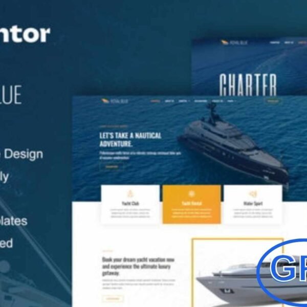 RoyalBlue – Yacht Club & Boat Rental Elementor Template Kit RoyalBlue is a premium Elementor Pro Template Kit designed for yacht clubs, boat rentals, and marine service websites. Perfect for yacht charters, yachting sports, sailing clubs, and marine transportation businesses, it provides a modern and professional platform to showcase services.