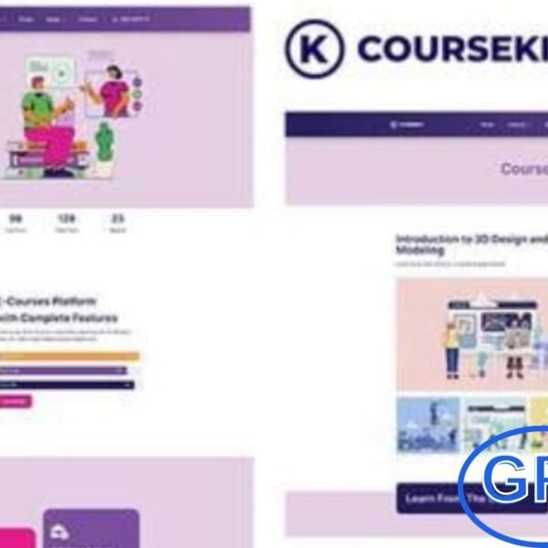 CourseKit – Online e-Learning Elementor Template Kit CourseKit is a versatile Elementor Template Kit designed for creating online learning, e-learning, and educational websites. Built for WordPress with the Elementor Page Builder, it allows you to develop professional websites quickly and easily.