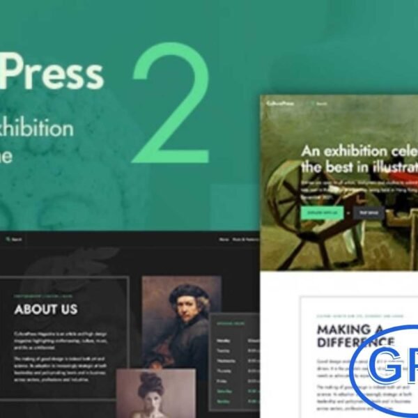 CulturePress – Art & Culture WordPress Theme