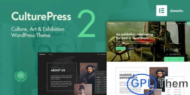 CulturePress – Art & Culture WordPress Theme