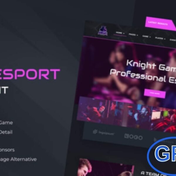 Knight – eSports & Gaming Elementor Template Kit Knight is a modern Elementor Template Kit designed for eSports teams, gamers, streamers, gaming tournaments, live streams, and game studios. Featuring a clean, unique, and fully responsive design, it allows you to showcase matches, announce streams, and highlight gaming content effectively.