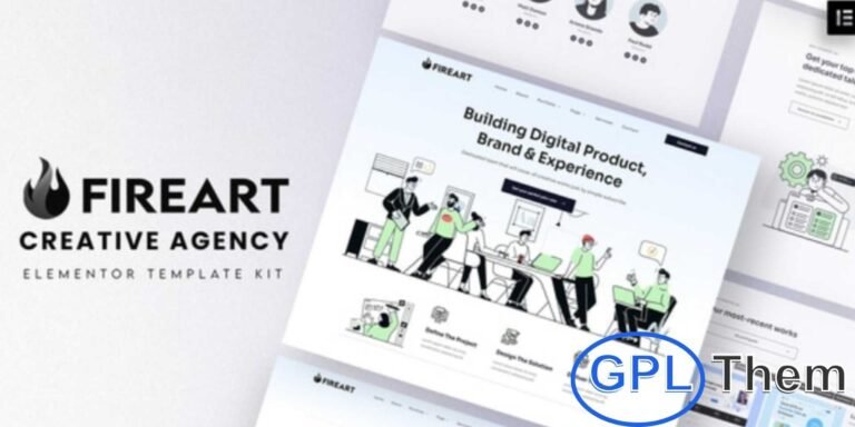 Fireart – Creative Agency Elementor Template Kit Fireart is a modern Elementor Template Kit designed for creative agencies, design studios, and branding professionals. Perfect for showcasing services like logo design, graphic design, web and app development, illustrations, animations, and front-end development, it provides a professional online presence effortlessly.