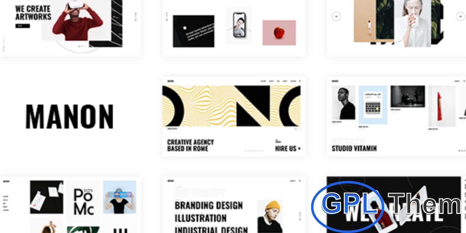 Manon – Portfolio & Agency Theme Manon – Portfolio & Agency Theme