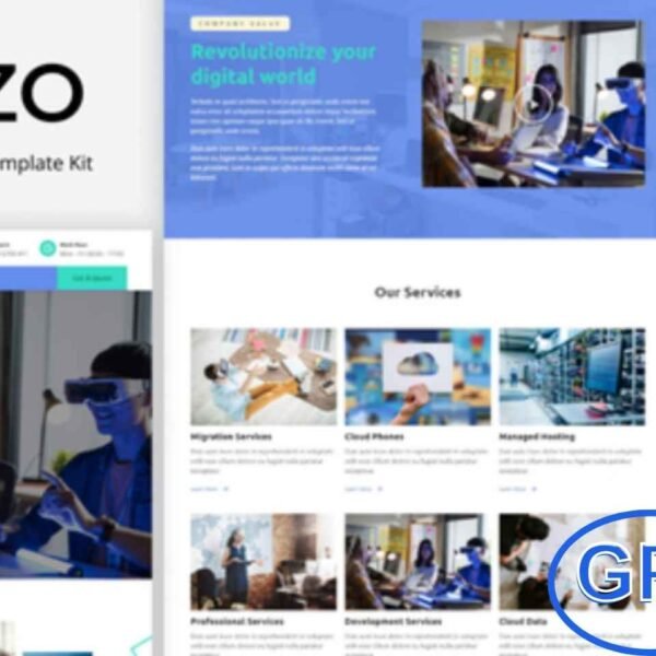 Mezo – Tech Company Elementor Template Kit Mezo is a professional Elementor Template Kit crafted for tech companies, digital agencies, software development services, and multipurpose businesses. With its pixel-perfect design, Mezo ensures flexibility, easy customization, and a seamless user experience.