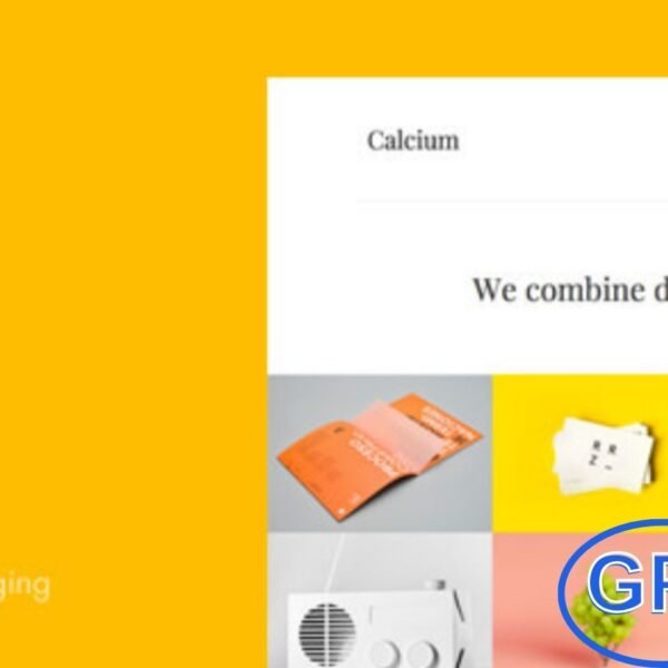 Calcium – Minimalist Portfolio & Blogging WordPress Theme Calcium is a modern and minimalist WordPress theme designed for bloggers, creatives, and portfolio showcases. Fully responsive and mobile-friendly, it ensures your content looks stunning on all devices.