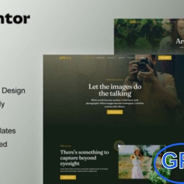 Artsea – Photography & Art Gallery Elementor Template Kit Artsea is a modern Elementor Pro Template Kit designed for photography studios, art galleries, portfolios, and digital art websites. With its clean and professional design, it is perfect for showcasing art collections, creative works, and photography projects.