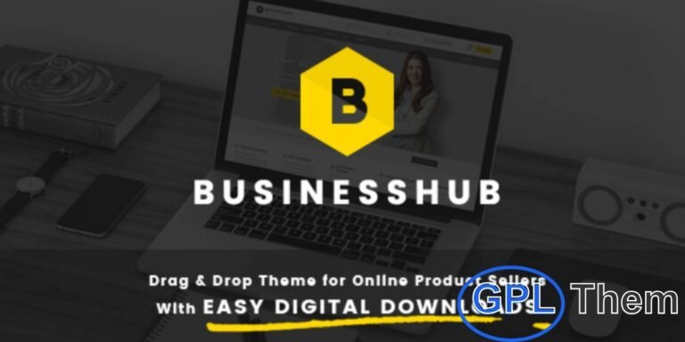 Business Hub – Responsive Theme For Online Business
