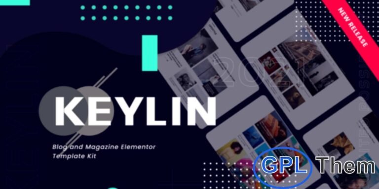 Keylin – Blog & Magazine Elementor Template Kit Keylin is a modern Elementor Template Kit designed for bloggers and online magazines. Featuring a clean, balanced, and fully responsive layout, it allows you to showcase articles, stories, and media effectively.