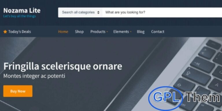 CSSIgniter – Nozama Ignition WordPress Theme