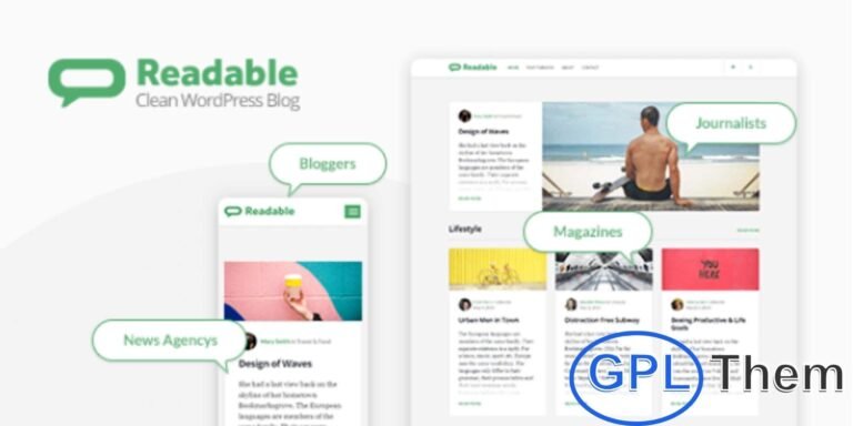Readable – WordPress Theme
