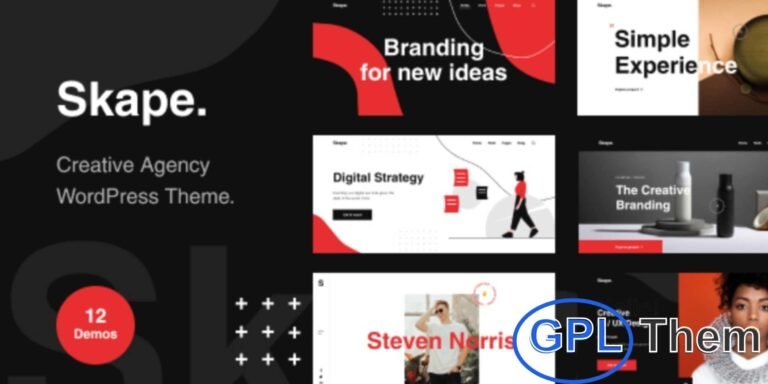 Skape – Creative & Modern Agency WordPress Theme