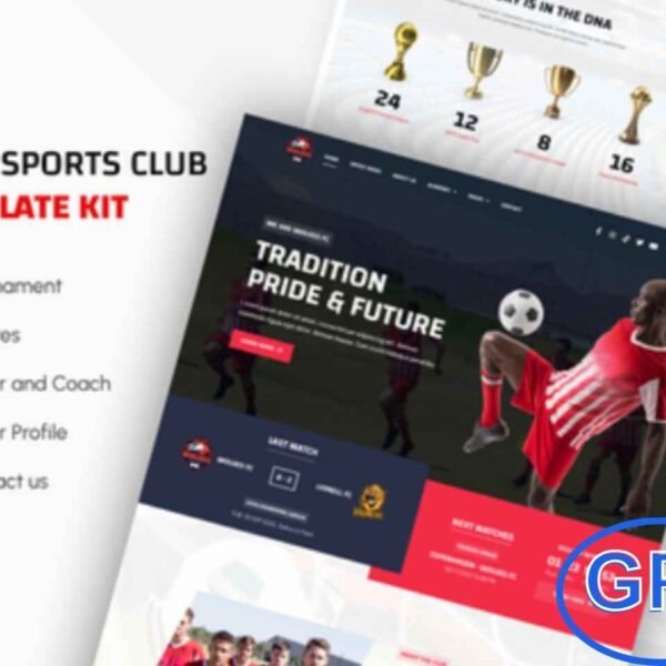 Wolves – Football Team & Sports Club Elementor Pro Template Kit Wolves is a professional Elementor Pro Template Kit designed for football teams, soccer clubs, sports schools, and academies. With its sporty yet elegant design, it’s the perfect solution for building a dynamic and engaging sports website.