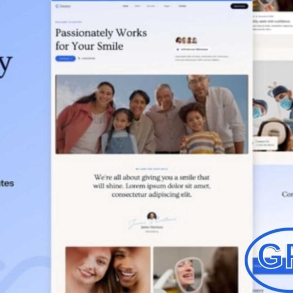 Dentry – Dentist & Dental Care Elementor Template Kit Dentry is a professional Elementor Template Kit designed for dentist and dental care websites, perfectly suited for clinics, doctors, healthcare providers, and medical services.