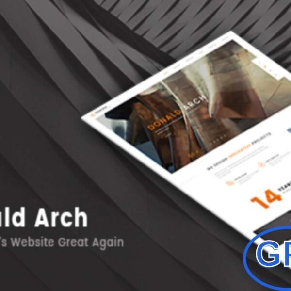 Donald Arch – Creative Architecture WordPress Theme