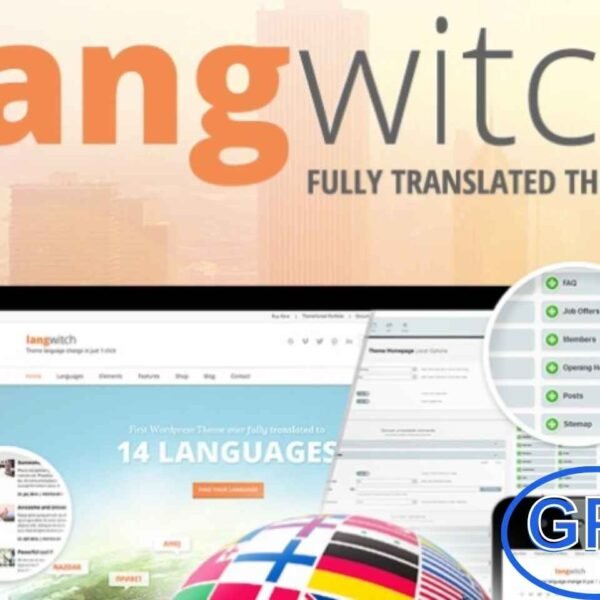 AIT – Langwitch WordPress Theme AIT Langwitch WordPress Theme is a professional and responsive theme tailored for language schools, translators, and online learning platforms. With a clean design and user-friendly features, it allows you to present courses, services, and educational resources effectively.