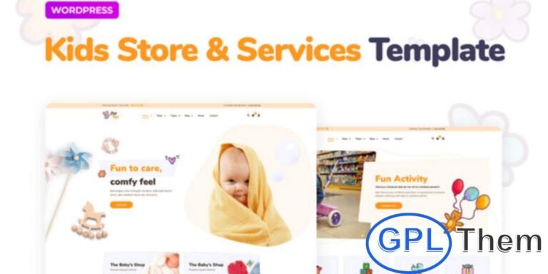 JoyToy – Kids Store Elementor Template Kit JoyToy is a vibrant and playful Elementor Template Kit designed for kids’ stores, toy shops, baby shops, birthday party events, and children’s activity websites. It is also perfect for promoting educational services or childcare businesses.