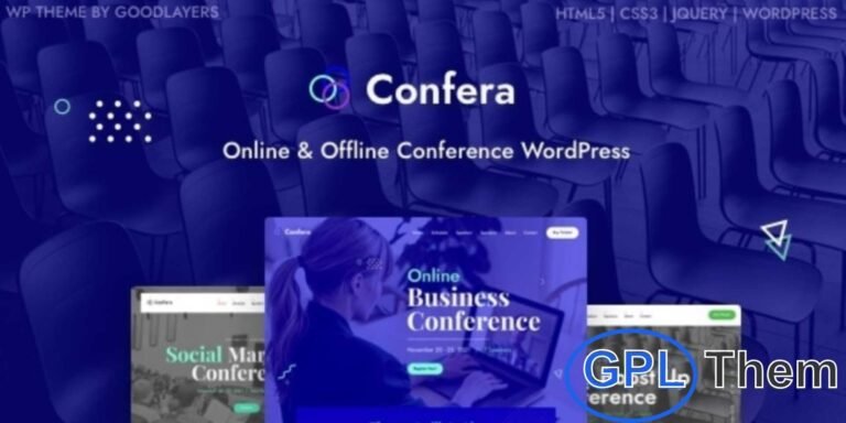Confera – Conference & Event WordPress