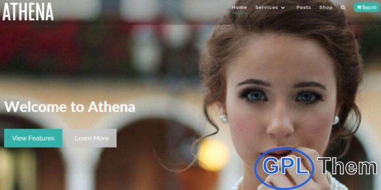 Athena – Premium Business & Blog WordPress Theme by WooThemes Athena is a sleek and versatile premium WordPress theme from WooThemes, perfect for business websites, blogs, or online shops. Its modern homepage features a unique tag-controlled slider, a customizable welcome message area, and a built-in portfolio section to showcase your work.