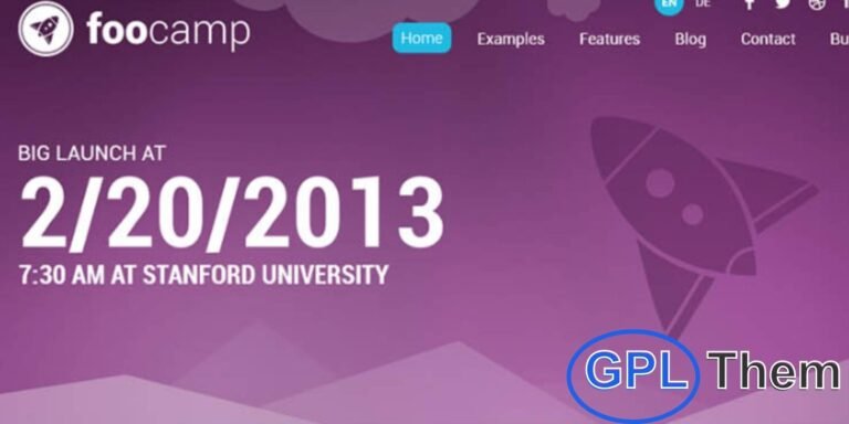 AIT – Foocamp WordPress Theme AIT Foocamp WordPress Theme is a modern and responsive theme designed for events, conferences, seminars, and workshops. With its clean layouts and user-friendly features, it helps organizers showcase schedules, speakers, and event details with ease.