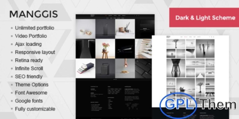 Manggis – Creative Portfolio WordPress Theme