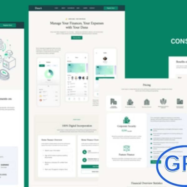 Dana – Banking & Finance Consulting Elementor Template Kit Dana is a professional Elementor Template Kit crafted for banking, finance, and consulting businesses. Ideal for mobile banking, financial advisory, bank loans, credit cards, insurance services, brokerage, forex trading, and related industries, Dana features a modern, clean, and minimal design.