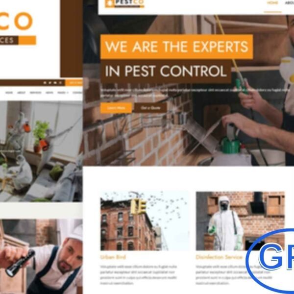 Pestco – Pest Control Elementor Template Kit Pestco is a modern and versatile Elementor Template Kit designed for pest control businesses and other service-based websites. Featuring a clean, pixel-perfect design, it is fully responsive and works seamlessly across all devices.