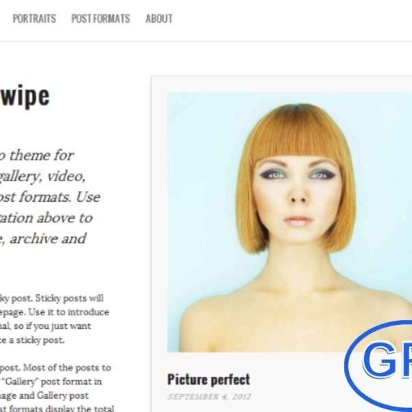 Graph Paper Press Sideswipe WordPress Theme