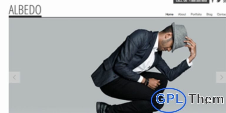 Albedo – Responsive Portfolio & Magazine WordPress Theme Albedo is a sleek, magazine-style WordPress theme by Graph Paper Press, perfect for artists, designers, and creative professionals.