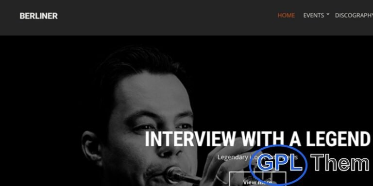 Graph Paper Press Berlin WordPress Theme