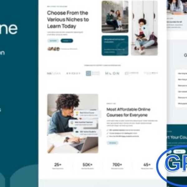 Educine – Online Course & Education Elementor Template Kit Educine is a professional Elementor Template Kit designed for online courses, universities, learning management systems, colleges, academies, and education-focused businesses. This kit is perfect for trainers and educational institutions looking to showcase their services in a clean and modern layout.