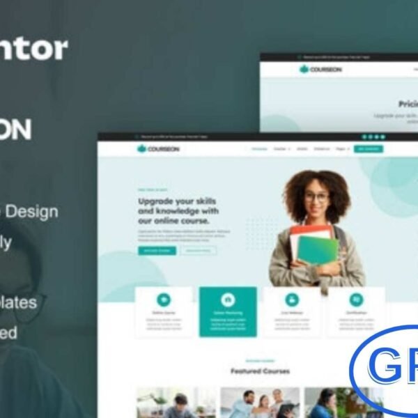 Prolearn – Online Course & Education Elementor Template Kit Prolearn is a modern Elementor Template Kit designed for online courses, e-learning platforms, and education service websites. With its professional layouts, you can easily create a fully functional WordPress-based site without coding.