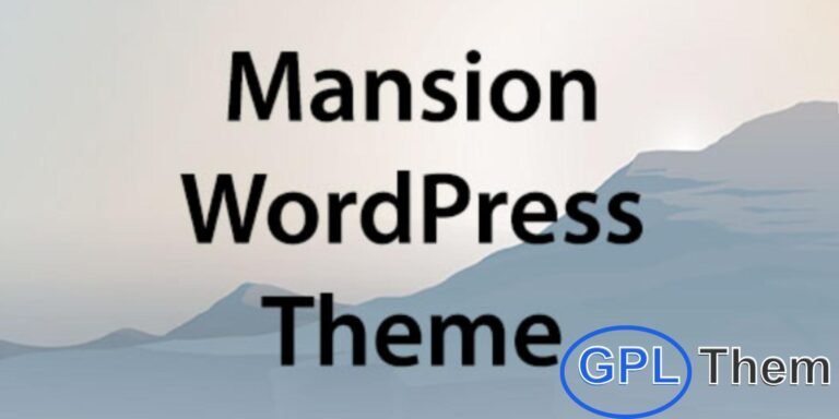 Graph Paper Press Mansion WordPress Theme