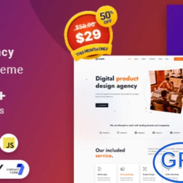 Enpix – Digital Agency Creative Portfolio Theme