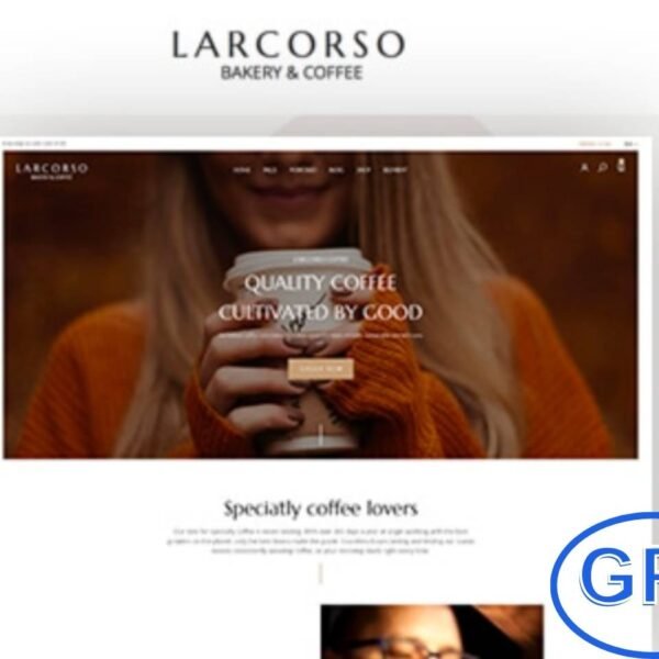 Larcorso – Coffee Shop WooCommerce WordPress Theme Larcorso – Coffee Shop WooCommerce Theme is a modern, fully customizable solution for cafés, coffee shops, and online beverage stores. With a drag-and-drop page builder, multiple homepage layouts, and customizable headers and footers, Larcorso makes it easy to create a unique online store.