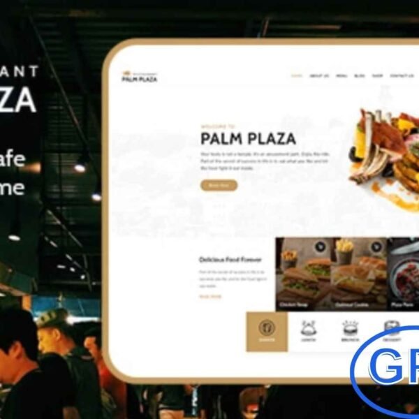 Palmplaza – Restaurant & Cafe WordPress Theme Palmplaza – Restaurant & Cafe WordPress Theme is a modern, interactive, and fully responsive solution for food-related businesses.