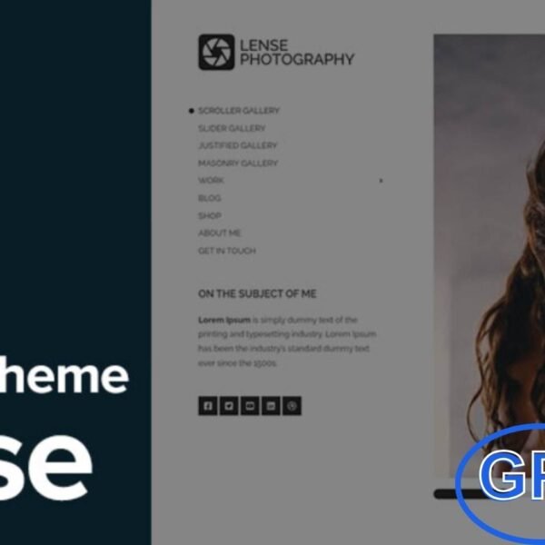 CSSIgniter – Lense Ignition WordPress Theme Download the CSSIgniter Lense Ignition WordPress Theme, a modern and visually striking theme designed for photographers, creatives, and portfolio websites. With its clean, image-focused layout, Lense Ignition makes it easy to showcase galleries, projects, client work, and multimedia content in a professional and engaging way.