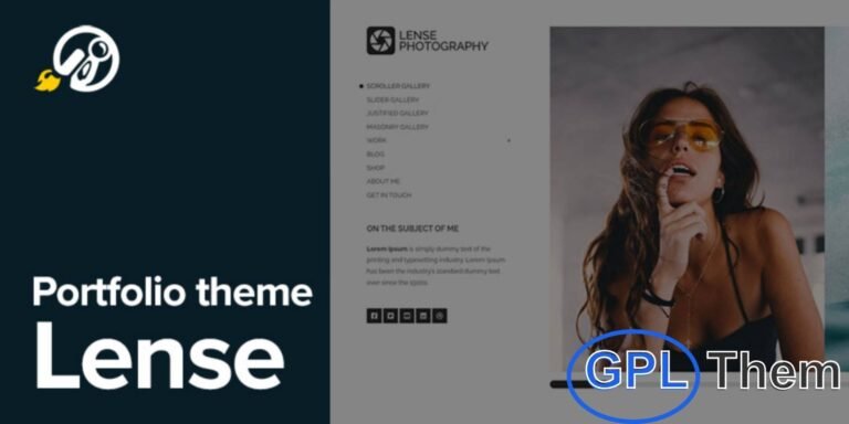 CSSIgniter – Lense Ignition WordPress Theme Download the CSSIgniter Lense Ignition WordPress Theme, a modern and visually striking theme designed for photographers, creatives, and portfolio websites. With its clean, image-focused layout, Lense Ignition makes it easy to showcase galleries, projects, client work, and multimedia content in a professional and engaging way.