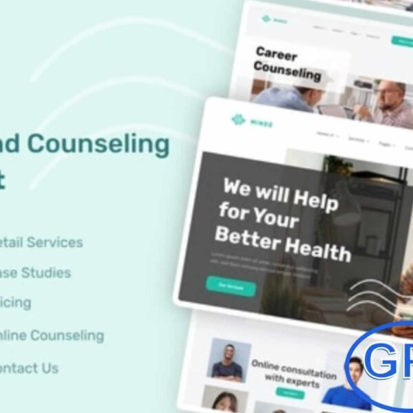 Mindz – Psychology & Counseling Elementor Template Kit Mindz is a modern Elementor Template Kit designed for psychologists, therapists, counseling centers, hypnotherapy specialists, and mental health professionals.