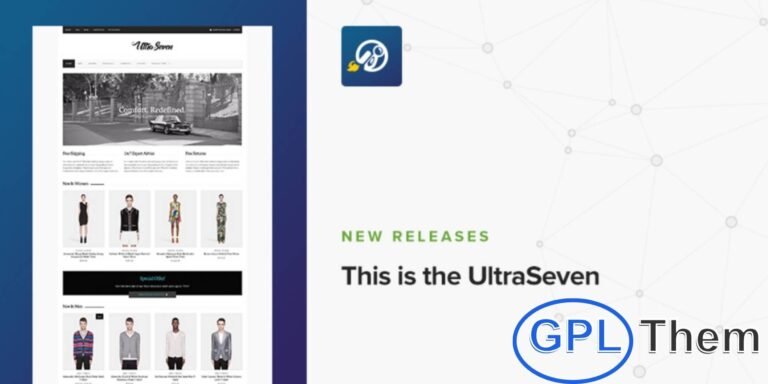 CSSIgniter – UltraSeven WordPress Theme UltraSeven by CSSIgniter is a premium, responsive WordPress theme crafted for creative professionals, agencies, and businesses.