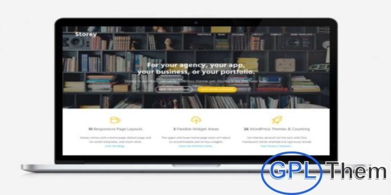 ThemeZilla Storey WordPress Theme Storey by ThemeZilla is a versatile WordPress theme crafted to showcase your products, apps, business, or creative portfolio with style. Its clean design, flexible layouts, and customization options make it ideal for startups, entrepreneurs, and professionals looking to build a polished online presence.