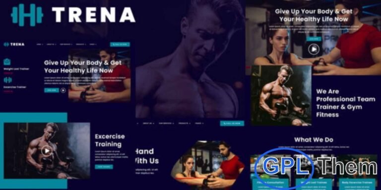 Trena – Sport & Fitness Trainer Services Elementor Template Kit Trena is a professional Elementor Pro Template Kit crafted for sports coaches, fitness trainers, and gym-related services. Featuring clean and modern layouts, this kit makes it simple to build a fully responsive and engaging WordPress website.