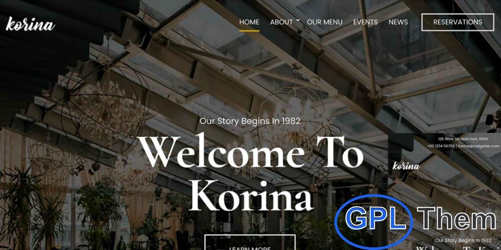 CSSIgniter – Korina WordPress Theme CSSIgniter – Korina WordPress Theme